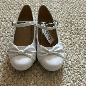 Children’s Place white Patent Leather Shoes